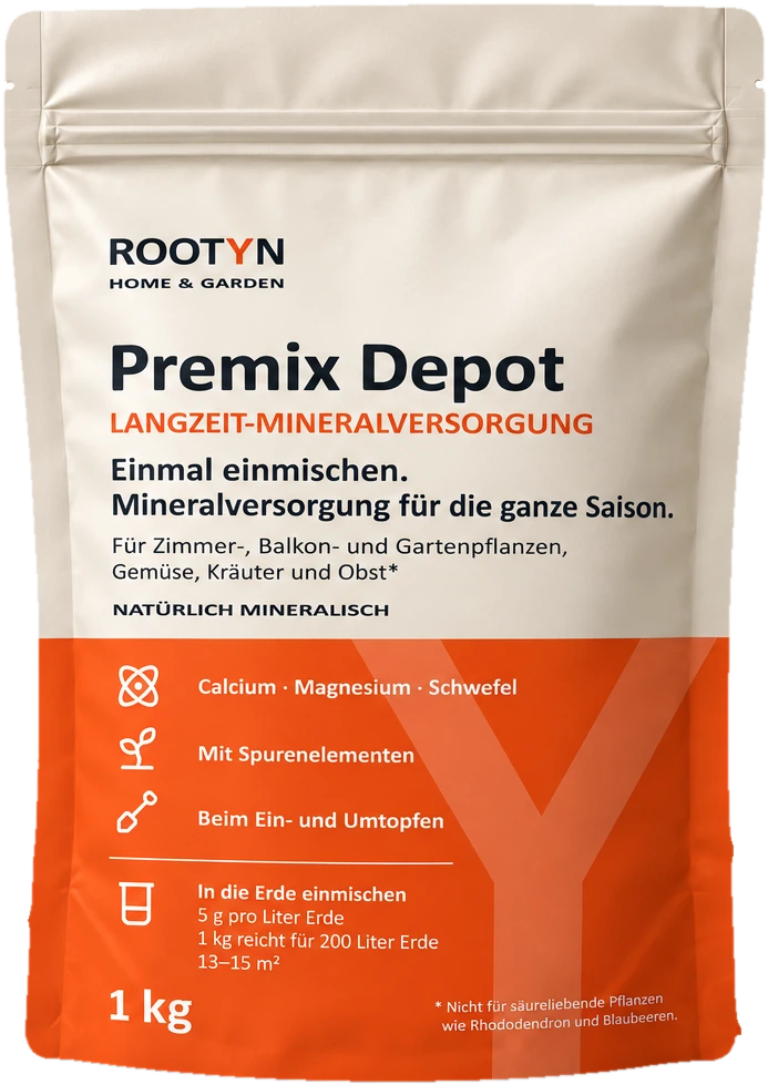 Premix Depot, 1-kg-Beutel in Orange